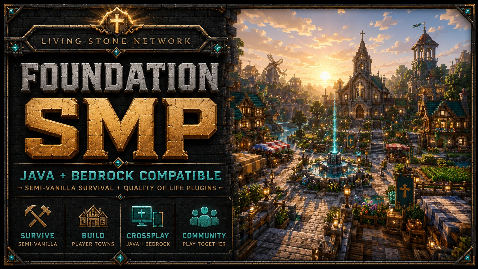 Foundation SMP server card