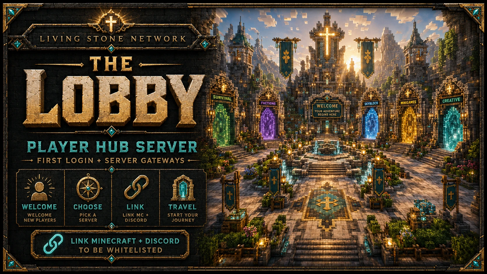 Cornerstone Hall server card